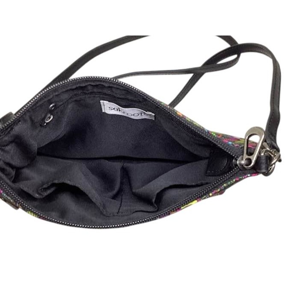 Sakroots Crossbody Purse Travel Umbrella Set Kaleidoscope Flowers Sling Artist - Picture 7 of 10